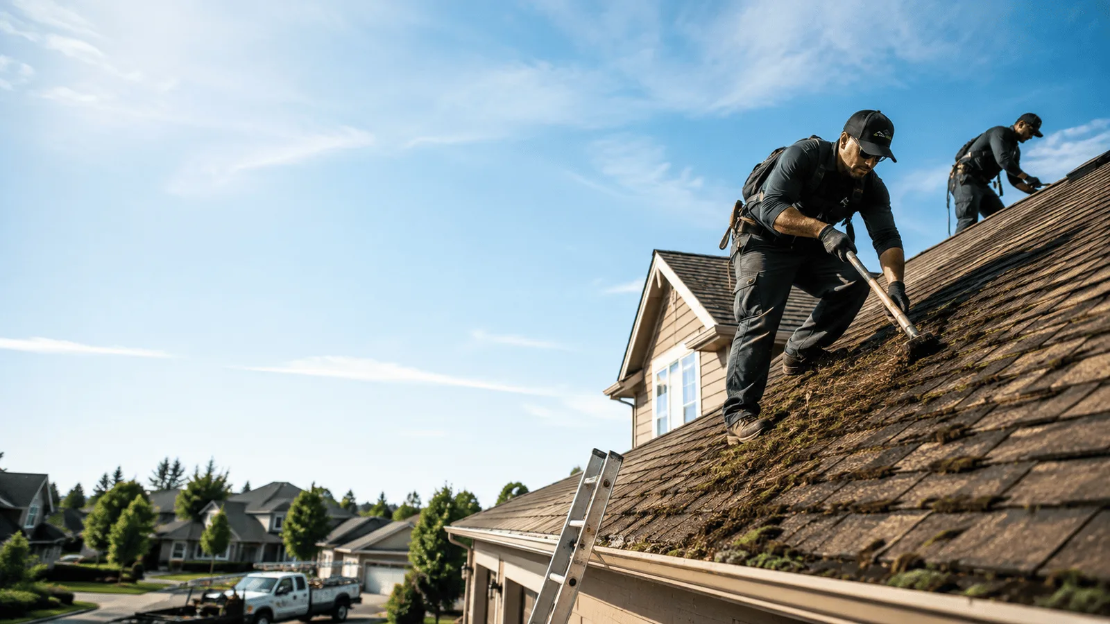 Roof Moss Removal in Parlier, CA near me